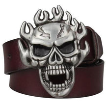 Load image into Gallery viewer, Cool men's Genuine Leather belt