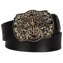 Load image into Gallery viewer, Fashion mens genuine leather belt
