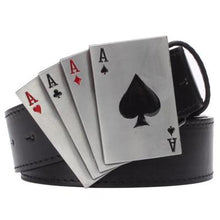 Load image into Gallery viewer, Cool men's Lucky belt Poker