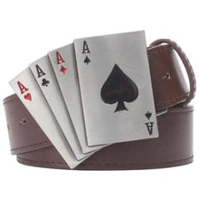 Load image into Gallery viewer, Cool men's Lucky belt Poker