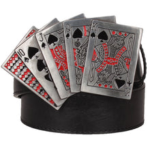 Load image into Gallery viewer, Cool men's Lucky belt Poker