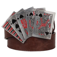 Load image into Gallery viewer, Cool men's Lucky belt Poker