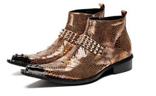 Load image into Gallery viewer, Zobairou Cowboy Boots