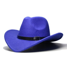 Load image into Gallery viewer, LUCKYLIANJI Men Women Unisex Country Cowboy Western Leather Band Hat