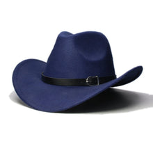 Load image into Gallery viewer, LUCKYLIANJI Men Women Unisex Country Cowboy Western Leather Band Hat