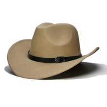 Load image into Gallery viewer, LUCKYLIANJI Men Women Unisex Country Cowboy Western Leather Band Hat