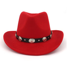 Load image into Gallery viewer, Wool Felt Men's Women's Cowboy