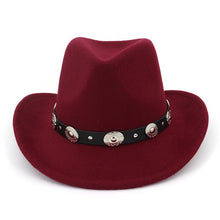 Load image into Gallery viewer, Wool Felt Men's Women's Cowboy