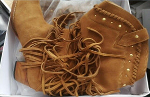 Bohemia style Cowboy Boots