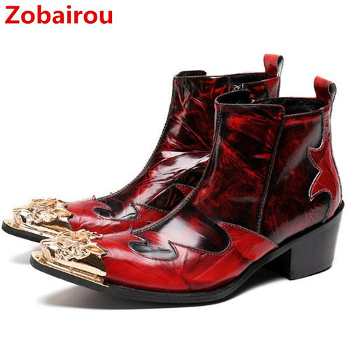 Zobairou Cowboy Boots