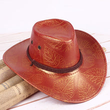 Load image into Gallery viewer, 2019 Brand new occident leather Cowboy hat