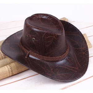 2019 Brand new occident leather Cowboy hat