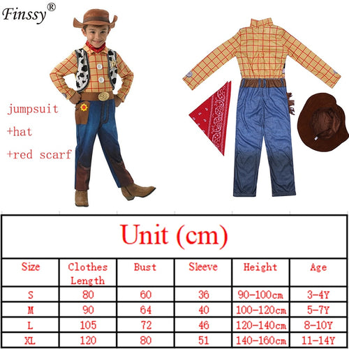Halloween Toy Story Children Woody Costume