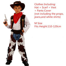 Load image into Gallery viewer, Cool Boys Girls West Cowboy Cosplay Costume