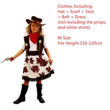 Load image into Gallery viewer, Cool Boys Girls West Cowboy Cosplay Costume