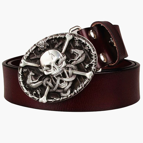 Cool men's Genuine Leather belt